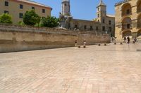 Spanish City: Day with Clear Sky