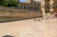 Spanish City: Day with Clear Sky