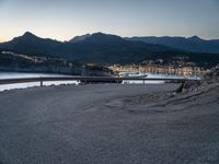 Spanish Coastal Road at Dawn in Mallorca