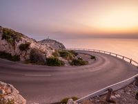 Spanish Coastal Road in Mallorca: Spectacular Ocean View