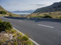 Spanish Coastal Road and Mountain Landscapes 002