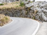 Spanish Coastal Road: Mountains and Nature