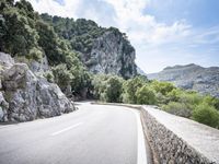 Spanish Coastal Road: Overlooking the Ocean