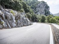 Spanish Coastal Road: Overlooking the Ocean