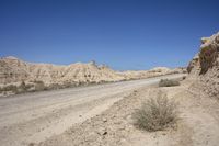 Spanish Desert Landscape: Bardenas Reales