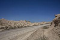 Spanish Desert Landscape: Bardenas Reales 002