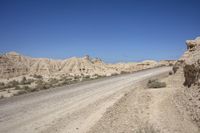 Spanish Desert Landscape: Bardenas Reales 003