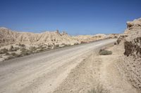 Spanish Desert Landscape: Bardenas Reales 004