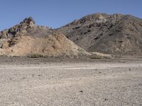 Spanish Desert: Wadi Valley and Geological Formations