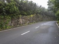 Spanish Highway Landscape Under a Grey Sky