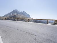 Spanish Highway with a Stunning Mountain View