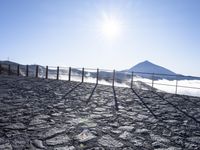 Spanish Landscape: A Mountain View on a Sunny Day