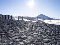 Spanish Landscape: A Mountain View on a Sunny Day