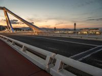 Spanish Modern Architecture: A Night Time Bridge