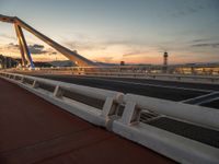 Spanish Modern Architecture: A Night Time Bridge