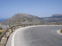 Spanish Mountain Landscape: Nature's Breathtaking Drive