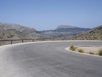 Spanish Mountain Landscape: Nature's Breathtaking Drive