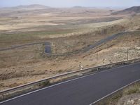 Spanish Mountain Pass: An Aerial View