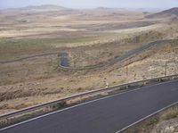 Spanish Mountain Pass: An Aerial View