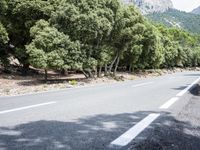 Spanish Mountain Pass Landscape Road