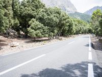 Spanish Mountain Pass Landscape Road