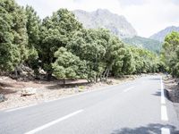 Spanish Mountain Pass Landscape Road