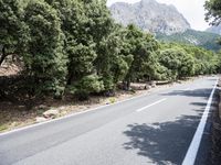 Spanish Mountain Pass Landscape Road