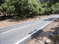 Spanish Mountain Pass Landscape Road