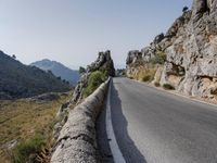 Spanish Mountain Pass: Overlooking a Clear Sky