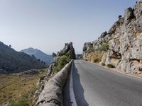 Spanish Mountain Pass: Overlooking a Clear Sky