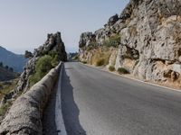 Spanish Mountain Pass: Overlooking a Clear Sky