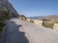 Spanish Mountain Pass: Scenic Road in the Alps