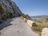 Spanish Mountain Pass: Scenic Road in the Alps