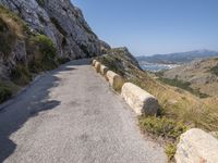 Spanish Mountain Pass: Scenic Road in the Alps