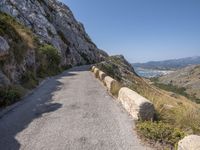 Spanish Mountain Pass: Scenic Road in the Alps