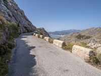 Spanish Mountain Pass: Scenic Road in the Alps