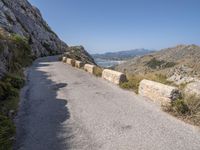 Spanish Mountain Pass: Scenic Road in the Alps