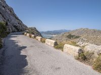 Spanish Mountain Pass: Scenic Road in the Alps