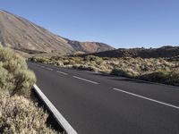 Spanish Mountain Pass: Yellow Landscape and Clear Sky