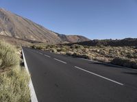 Spanish Mountain Pass: Yellow Landscape and Clear Sky