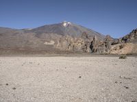 Spanish Mountain Range under a Clear Sky