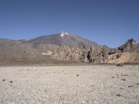 Spanish Mountain Range under a Clear Sky