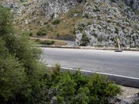Spanish Mountain Road in the Balearic Islands