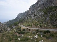 Spanish Mountain Road: Cloudy Landscape