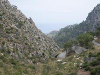Spanish Mountain Road: Cloudy Landscape