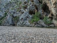 Spanish Nature in the Balearic Islands Canyon