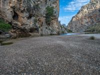 Spanish Open Space: Canyon in European Nature