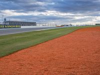 Spanish Race Track in Valencia: Clear Sky and Exciting Racing