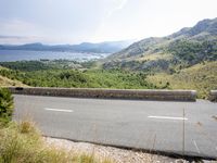 Scenic Coastal Road in Spain