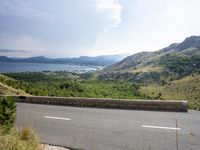 Scenic Coastal Road in Spain